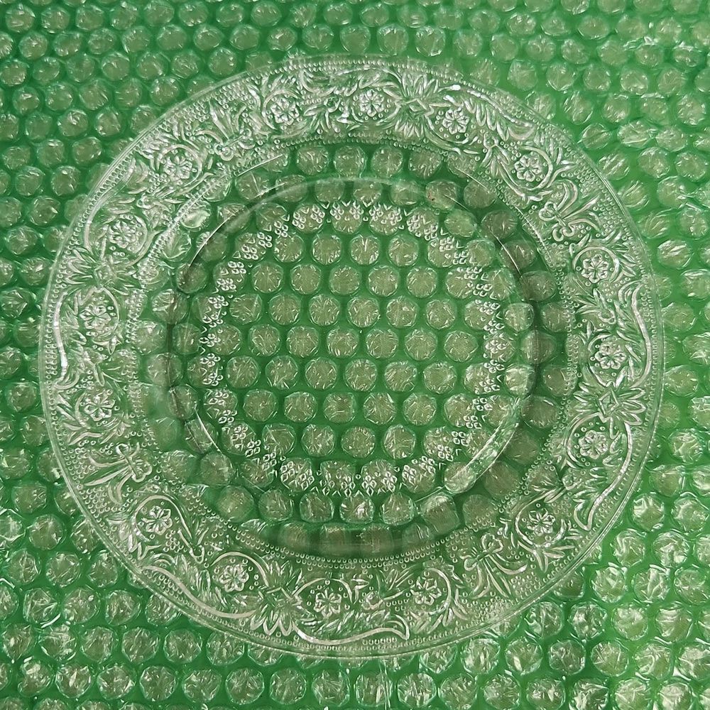 KIG Pressed Glass Plate